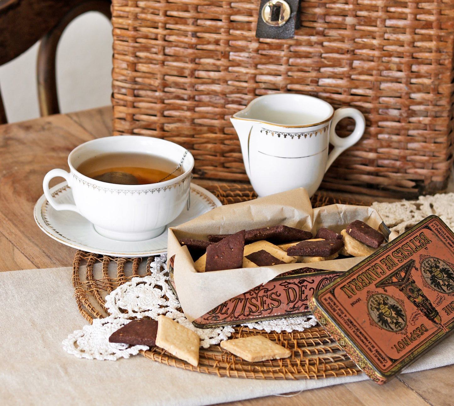 Biscuits aux graines de sésame et à la fleur de sel - sachet 120g Les Mirliflores