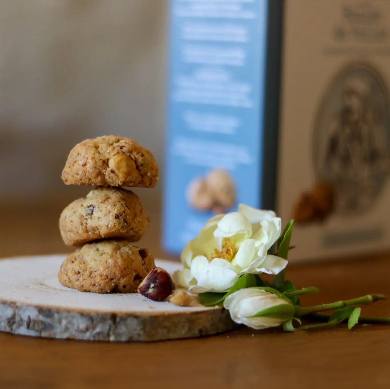Boules de poilus - 160g - noisettes / fleur d'oranger Les Mirliflores