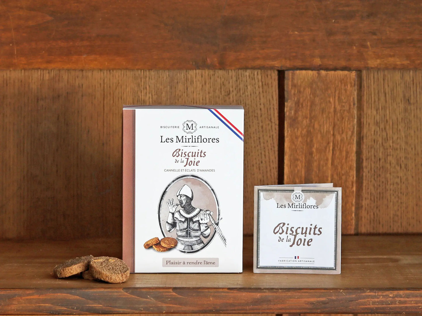 Biscuits de la joie - 160g - cannelle / éclats d'amandes Les Mirliflores