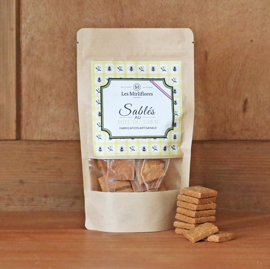 Sablés artisanaux au miel du Tarn - 120g