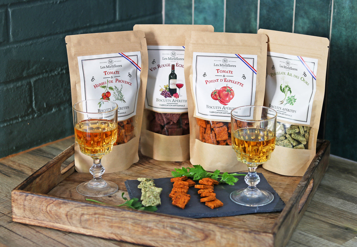 Biscuiterie artisanale Les Mirliflores - biscuits apéritifs artisanaux