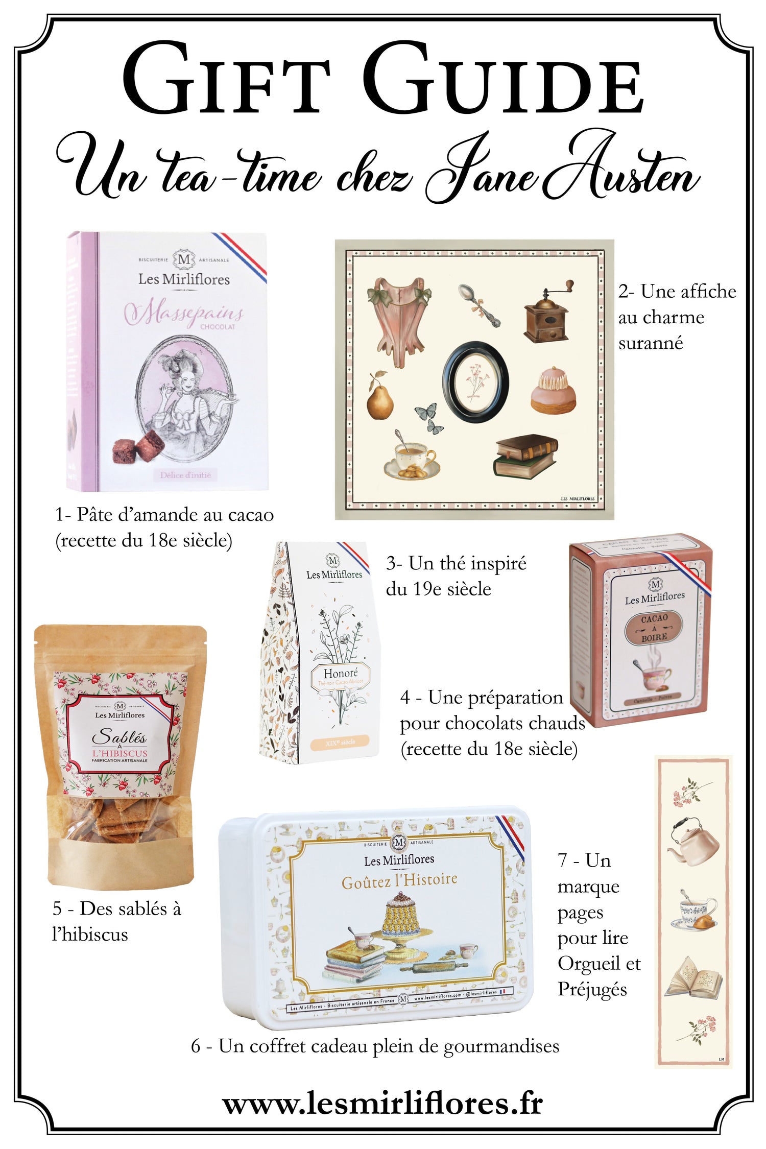Idées cadeaux pour un tea-time chez Jane Austen