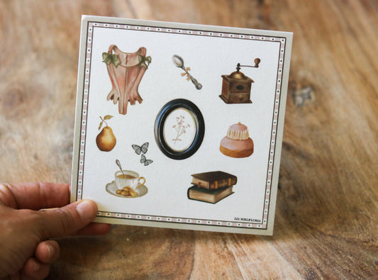 Carte illustrée Le goûter enchanté